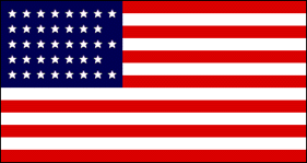 38 Star Flag 1877 